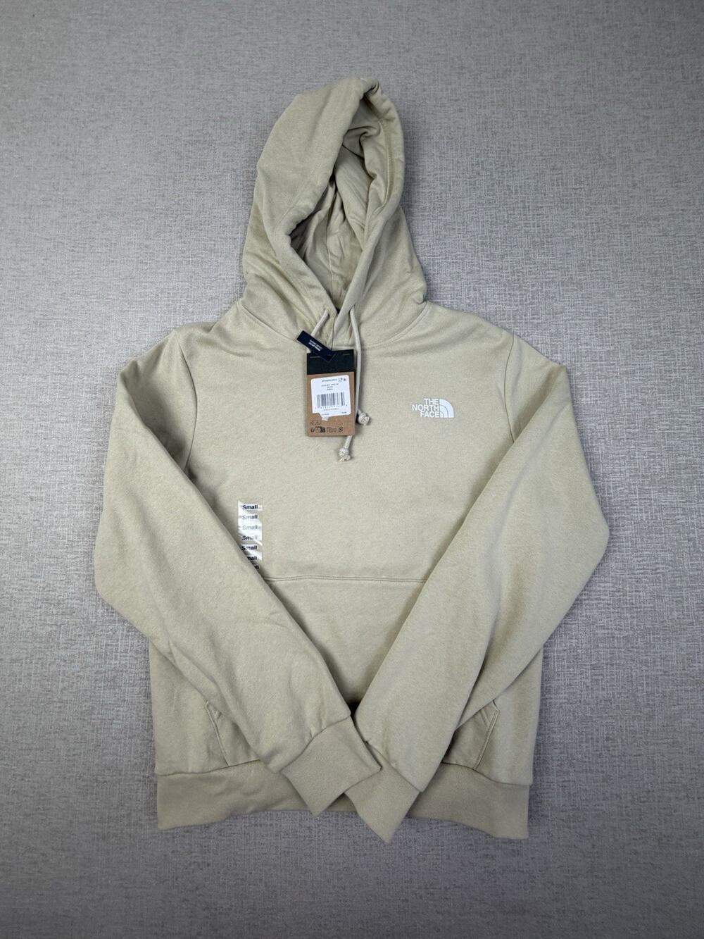NWT The North Face Evolution Box Camo Hoodie Men’s Small Gravel Beige